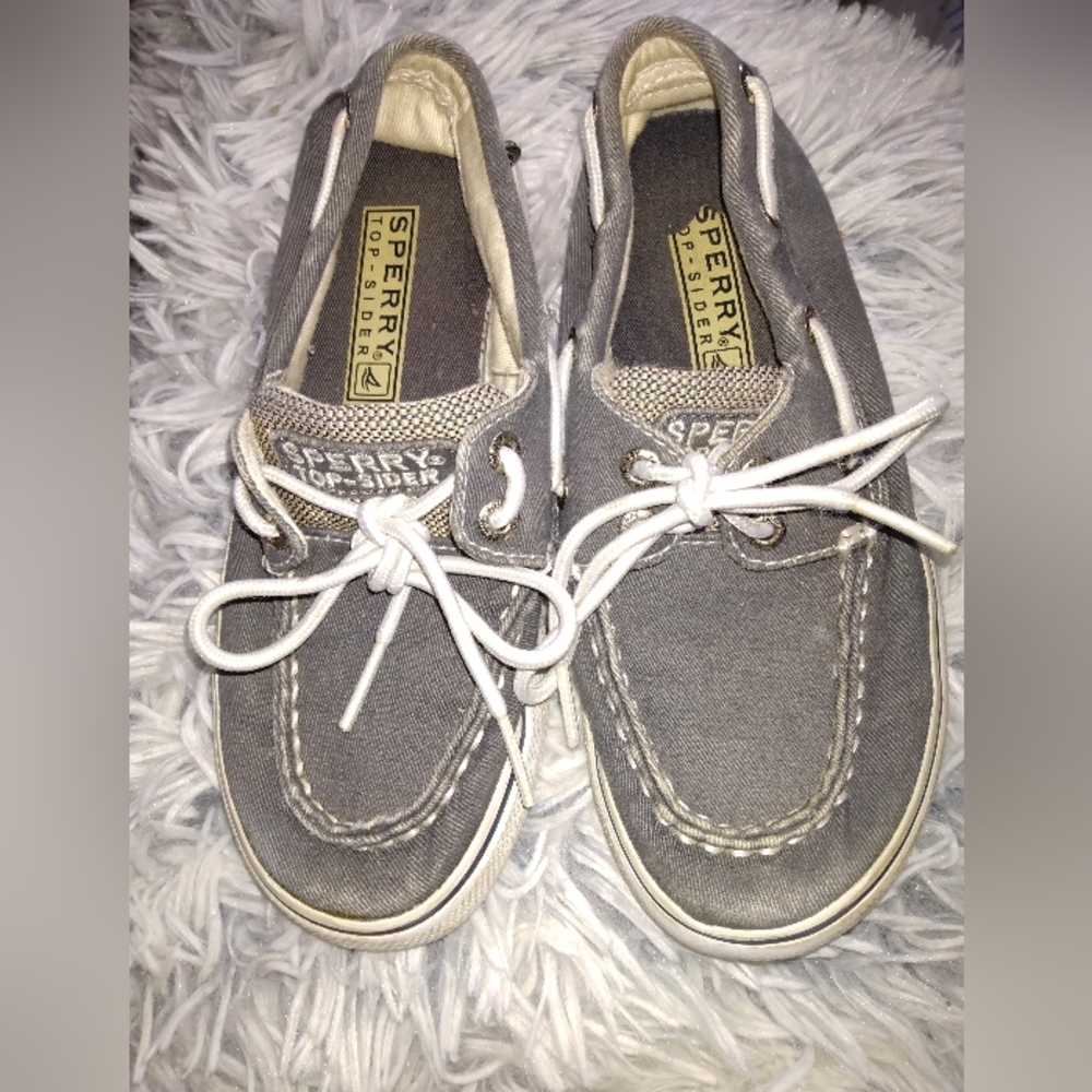Sperry -Boys Boat Shoes Halyard Canvas 13M